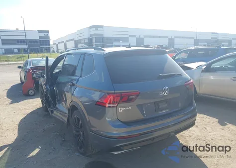 2021 Volkswagen Tiguan 2.0T Se/2.0T Se R-Line Black/2.0T Sel from USA, damaged, VIN 3VV3B7AX5MM007669